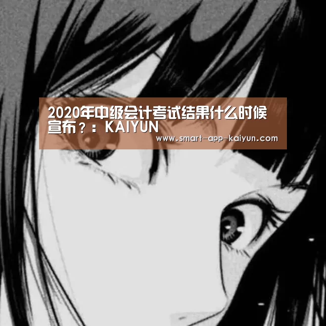 2020年中级会计考试结果什么时候宣布?:KAIYUN(图2) 开云官网导航